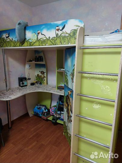 Кровать чердак бу