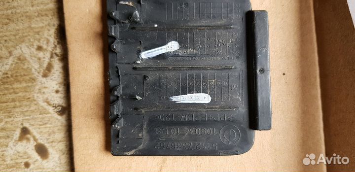 Заглушка заднего бампера bmw x3