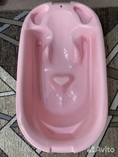 Ванночка для купания с горкой