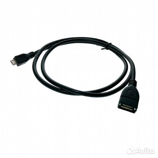 Кабель USB 2.0 type A female to micro USB type OTG