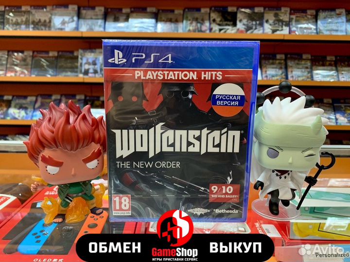 PS4 Wolfenstein The New Order (Новый)