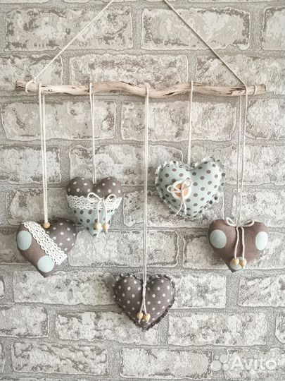 Валентинки. Декоративное интерьерное панно