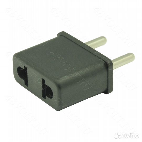 Переходник с китайской вилки 6A 125/250V 100 шт