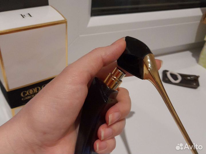 Флакон от духов good girl туфелька