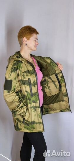 Ветровка мох на сетке