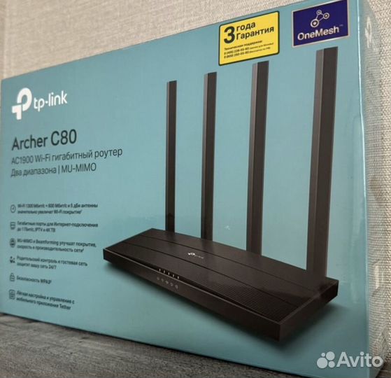 Wi fi роутер tp link archer c80