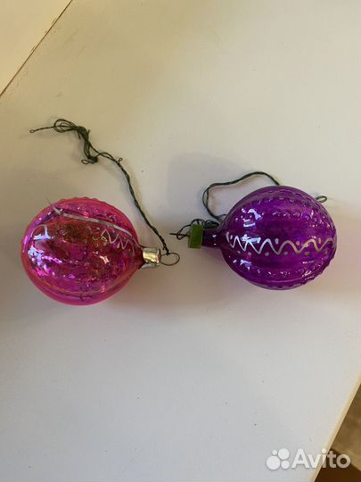 Елочные игрушки СССР цена за все