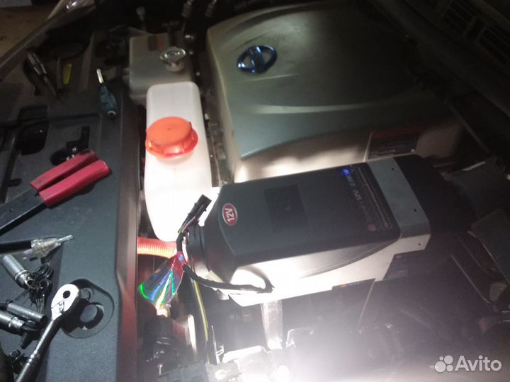 Установка отопителя дизельного на Nissan Leaf