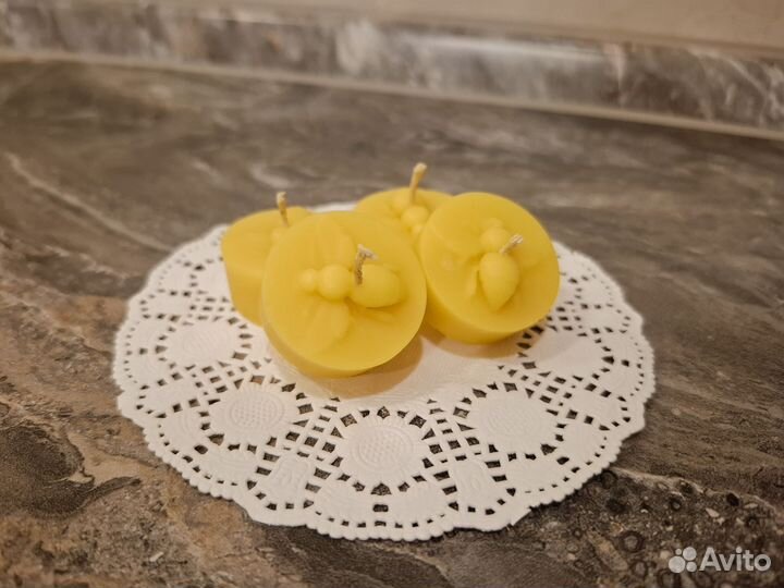 Свечи из натурального пчелиного воска