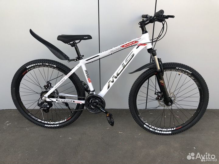 Скоростной велосипед Белый новый