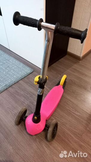 Самокат детский трехколесный декатлон