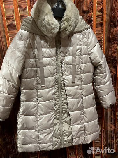 Пальто для девочки зимнее