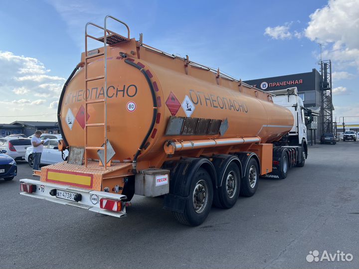 Полуприцеп бензовоз Rigual S3NA-33R, 2013