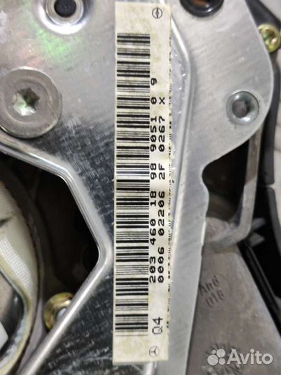 Подушка безопасности водителя Mercedes-Benz C W203