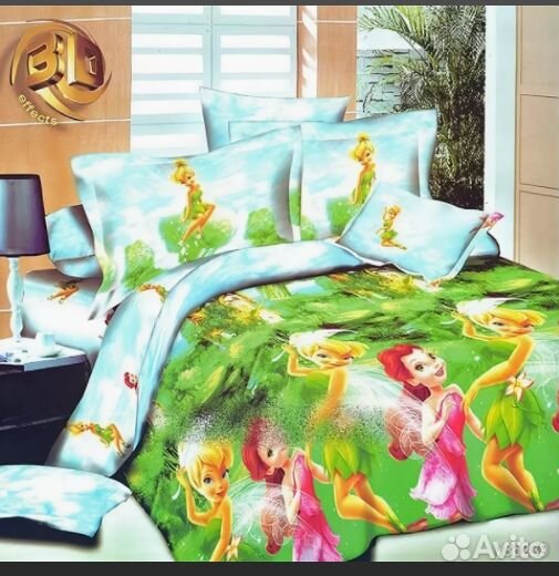Новое Постельное белье 1,5 спальный детское