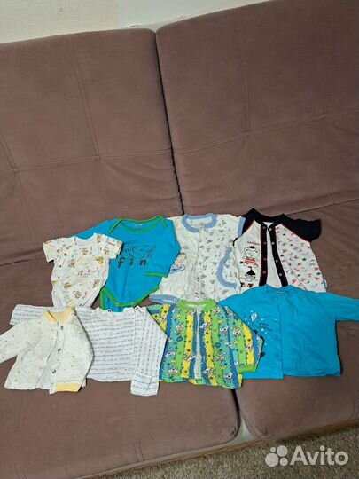 Пакет вещей от рождения до 6 месяцев