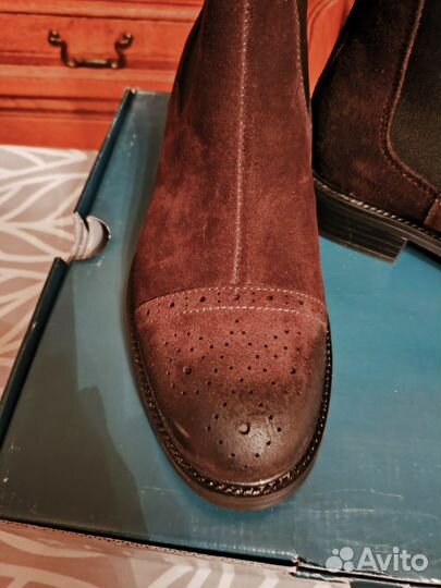 Сапоги женские натуральная кожа демисезонные