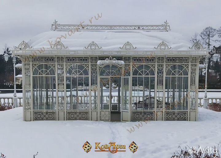 Беседки кованые круглые в Москве с гарантией
