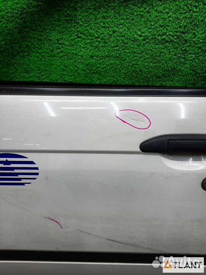 Дверь боковая передний левый nissan expert