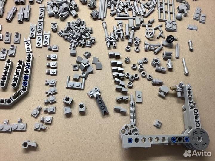 Детали Лего поштучно. Серые