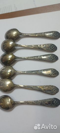 Мельхиор ложки кофейные СССР