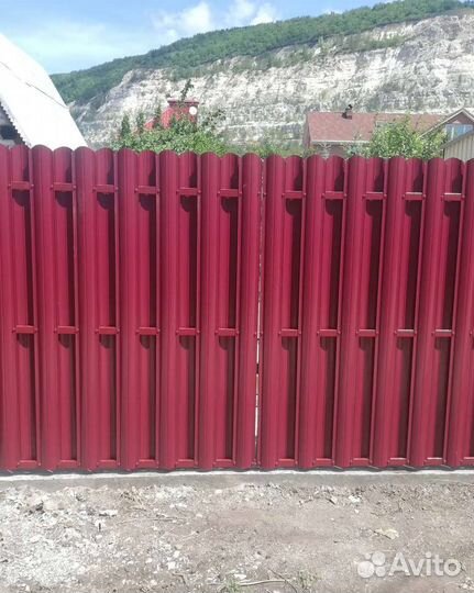 Установка заборов