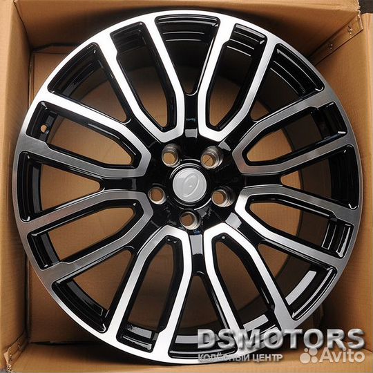 Диски 8077 9.5/22 5x120 ET40 d72.6 BKF