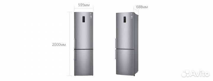 Холодильник LG GA-B499 yluz