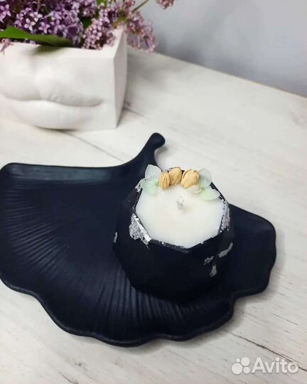 Свечи из кокосового воска