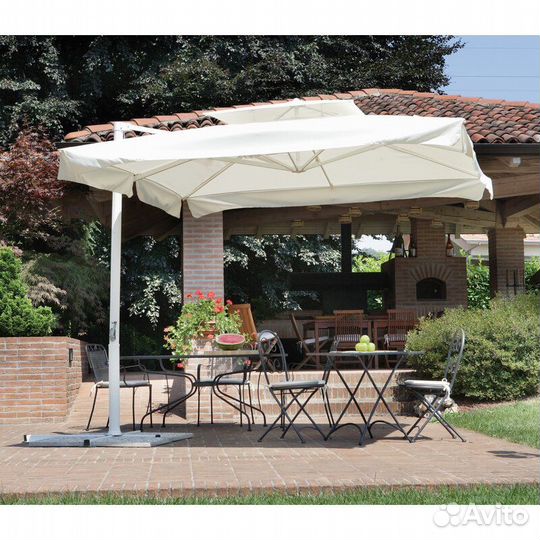 Зонты уличные центральные 3х3