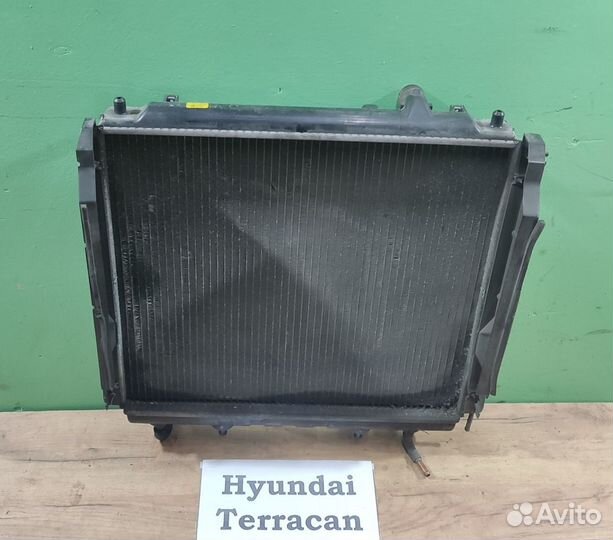 Радиатор основной 2.9л д. АКПП Hyundai Terracan,03