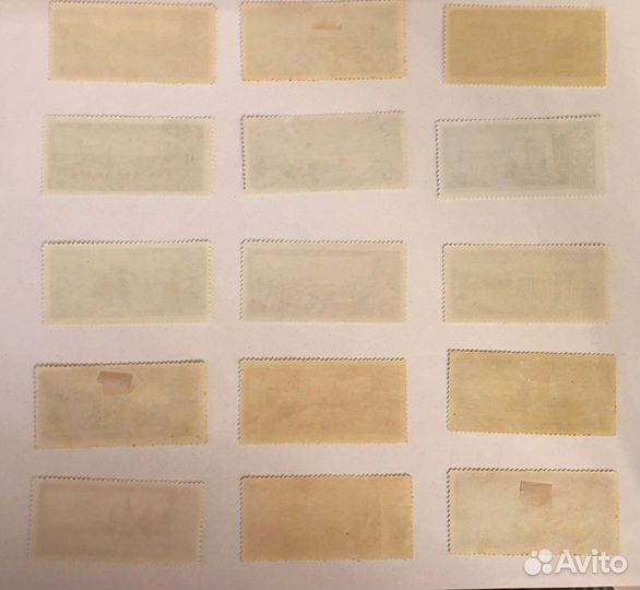 1958 марки СССР столицы союзных республик