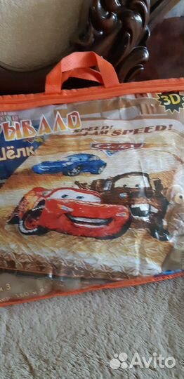 Покрывало на кровать детское Тачки 160210