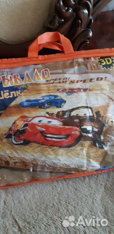 Покрывало на кровать детское Тачки 160210