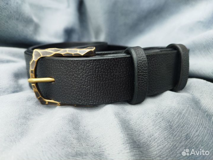 Изготовлю на заказ ремень из натуральной кожи