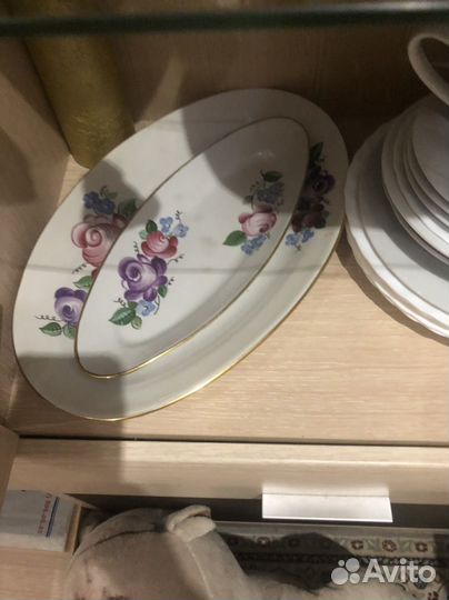 Столовый сервиз фарфор СССР