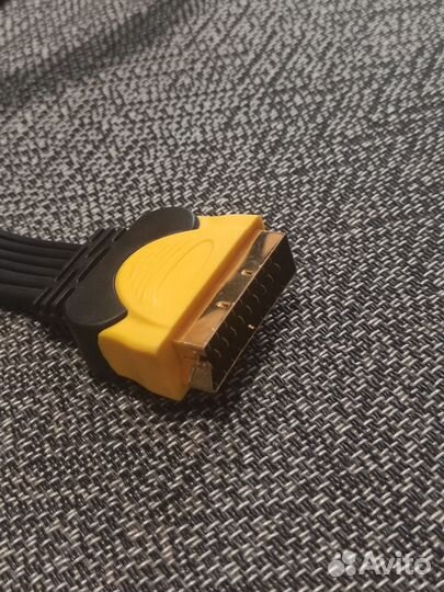Кабель scart audio/video переходник