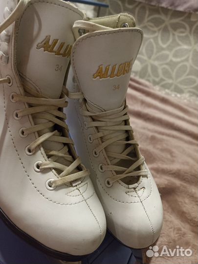 Коньки фигурные 34 размер Atemi