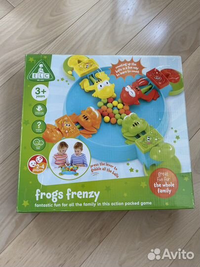 Настольная игра Прожорливые лягушки от ELC