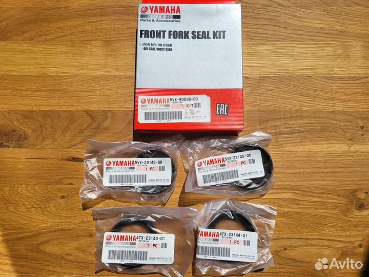 Комплект сальников вилки Yamaha FZ6 5vxw003b00
