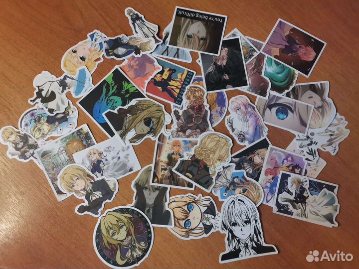 Наклейки по аниме Вайолет Эваргарден