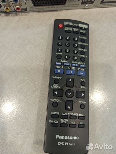 Dvd плеер panasonic