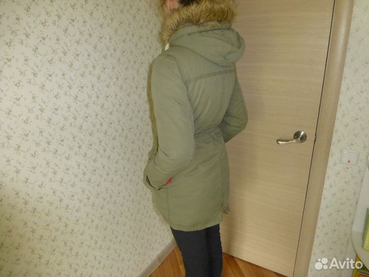 Парка на девочку подростка демисезонная, размер XS