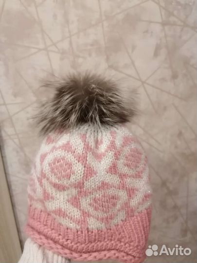Шапка зимняя для девочки