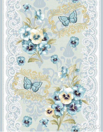 Ткань вафельное полотно (отрезы)