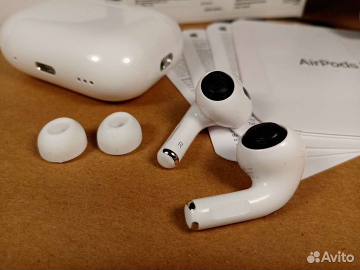 AirPods pro2 с шумоподавлением и прозрачностью