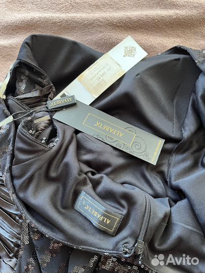 Платье женс вечернее макси пайетки alfabeta 50 52