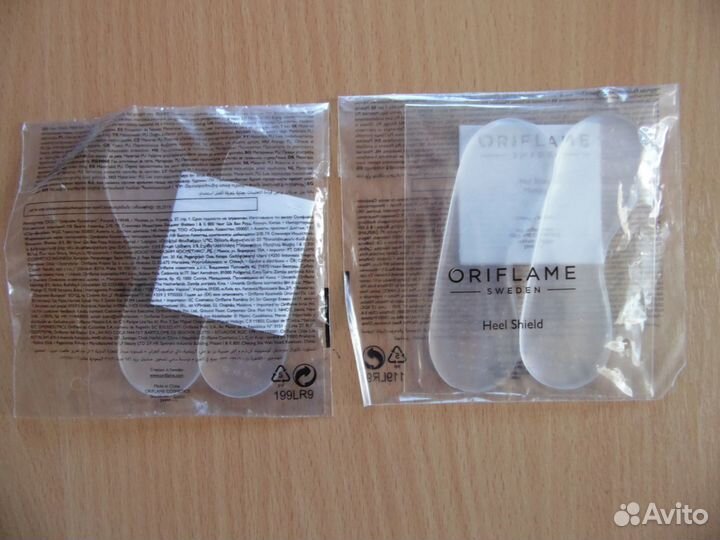 Гелевые подушечки для задников обуви