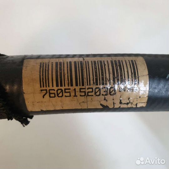 Патрубок радиатора BMW 7 F01/F02 2014г. 1153 76051