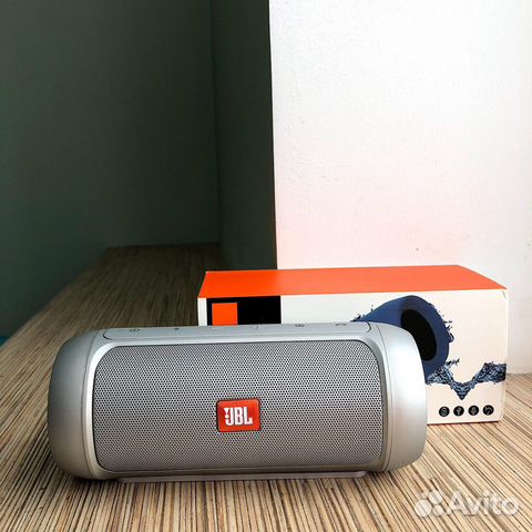 Колонка bluetooth jbl charge 2+ mini gray